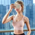 thumbnail image 1 of Sujetador deportivo sin costuras para mujer Fitness Yoga Ropa deportiva Tops deportivospangjing, 1 of 4