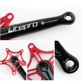 thumbnail image 4 of Bielas de bicicleta plegable de aleación de aluminio 54T-58T 170mm 130 BCD para bicicleta de 9/10/11, bicicletas plegables, bicicletas de ca Rojo 58T Soledad Juego de bielas de plato de bicicleta, 4 of 5