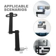 thumbnail image 3 of WRITWAA Wall Mount Projector Stand With Compact Design In Black For Late-night Movie Sessions 1Pack, 3 of 8