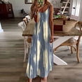 thumbnail image 2 of Summer Maxi Dresses for Women Spaghetti Strap Tie Dye Cami Sundress Loose Fit V Neck Cover Ups for Bathing Suits 2026 Summer Beach Dresses Resort Wear Vacation Outfits, 2 of 4