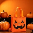 thumbnail image 6 of Hvmvliv Halloween Gift Bags Reusable Goodie Bags with Handle Ghost Mummy Skull for Kids Treat Storage, 6 of 7