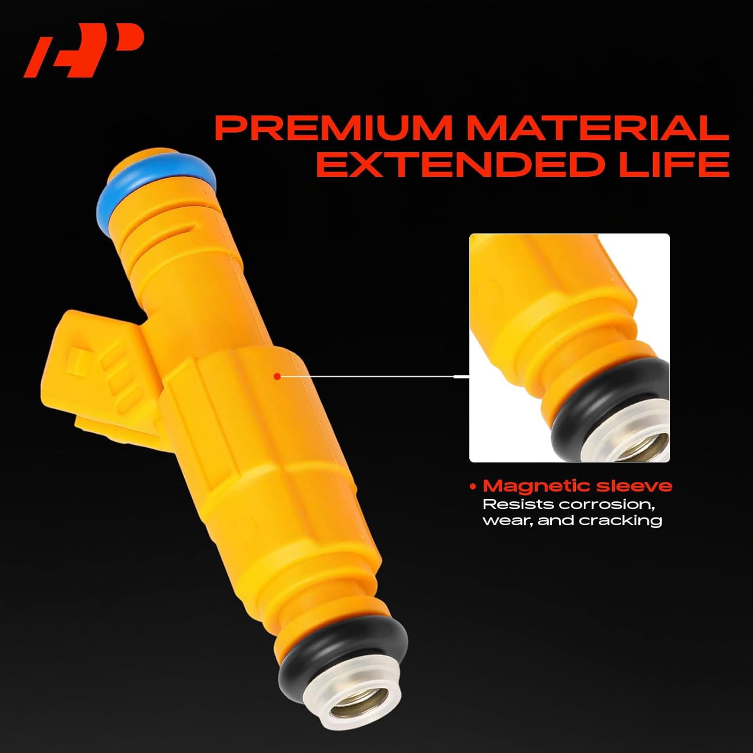 A-Premium Fuel Injectors Compatible with Ford Explorer Crown Victoria Thunderbird & Lincoln Town Car & Mercury Cougar Grand Marquis 4.6L 5.0L Gas Set of 8 Replace# 0280155710 F6VZ9F593AA