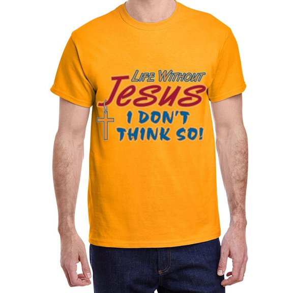 Christian Jesus Mens T-shirt Short Sleeve