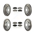 thumbnail image 1 of Transit Auto Front Rear Coated Disc Brake Rotors and Semi-Metallic Pads Kit for Car Dodge Grand Caravan Chrysler Town & Country Journey Ram C/V Volkswagen Routan KGS-102121, 1 of 11