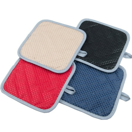 

SPRING PARK Square Pot Holder Trivet Mat Hot Pads Non-Slip Heat Resistant