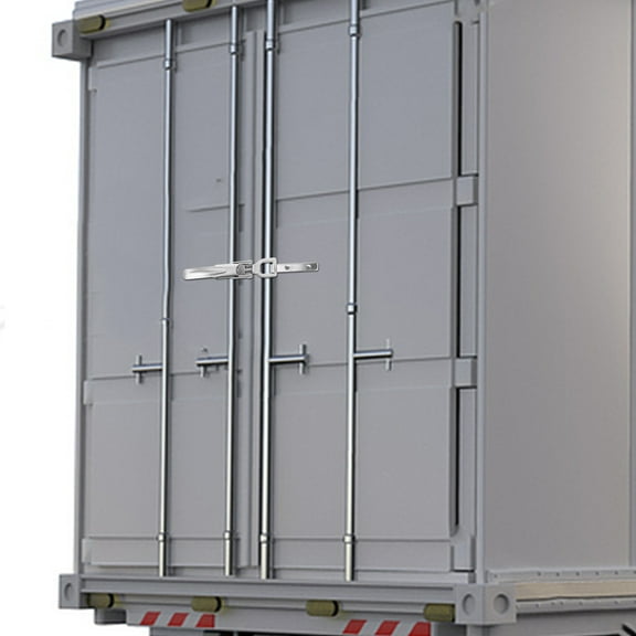 ETHZZLE Galvanized Car Tow Hook 1Set Silver For Towing Situations And Recovery Operations Safety Chain