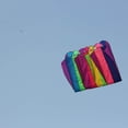 thumbnail image 3 of tredstone Large Rainbow Kite and 9.84ft Flying Line for Outdoor Games Activities D, 3 of 8