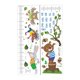 thumbnail image 4 of Gráfico de crecimiento de altura para niños, calcomanías de pared, decoración DIY, tabla de crecimiento de PVC, pegatina de pared con dibujos animados C, 4 of 8