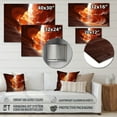 thumbnail image 4 of Designart "Harmonious Canyons I" Landscapes Metal Art Living Room, 4 of 5