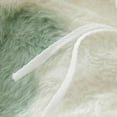 thumbnail image 5 of Duvet Cover Plush Bedding Set Green Heart Love Faux Fur Fluffy Winter Bedding Flannel Velvet Beaver Warm Blanket Cover Winter King Size, 5 of 5