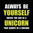 thumbnail image 3 of CafePress - Always Be Unicorn Women's Dark Pajamas - Women's Short Sleeve Print T-Shirt and Pants Dark Cotton Pajama Set, 3 of 7