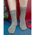thumbnail image 2 of LEZMORE 5 Pairs Womens Wool Socks Thick Knit Vintage Winter Warm Cozy Crew Socks Gifts, 2 of 17