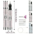 thumbnail image 3 of Professional Nails Drill 15000RPM Electric File for Acrylic Gel Nails Art Rechargeable and Cordless Manicure Tool, 3 of 8
