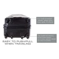 thumbnail image 4 of Samsonite Sac de Voyage de Golf Rigide avec Roues et Sangles de Compression Internes, Noir Minuit, 4 of 6