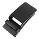 thumbnail image 5 of Hebilla automática rectangular clásica de repuesto para cinturones de cuero para hombre. Negro, 5 of 6