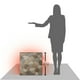 thumbnail image 4 of Calefactor porcelanato rocks 380w CalorSolar 307CaSol Café con tonos medios y claros, 4 of 9
