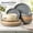 Assorted Colors (Rockaway - Matte/Shiny), variant on Simple Essential 12-Piece Porcelain Dinnerware Set for 4, Hunter Green Ceramic Plates and Bowls Solid Color Kitchen Dishware