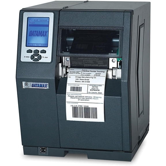 Restored Datamax-ONeil H-4212X Thermal Label Printer High-Speed Industrial Barcode Printing, Monochrome, P/N: C32-00-48400004 (Refurbished)