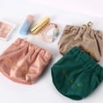 thumbnail image 6 of Vintage For Women Multifunctional Simple Small Velvet Travel Toiletry Bag Storage Bag Women Cosmetic Bag Lipstick Case PINK, 6 of 8