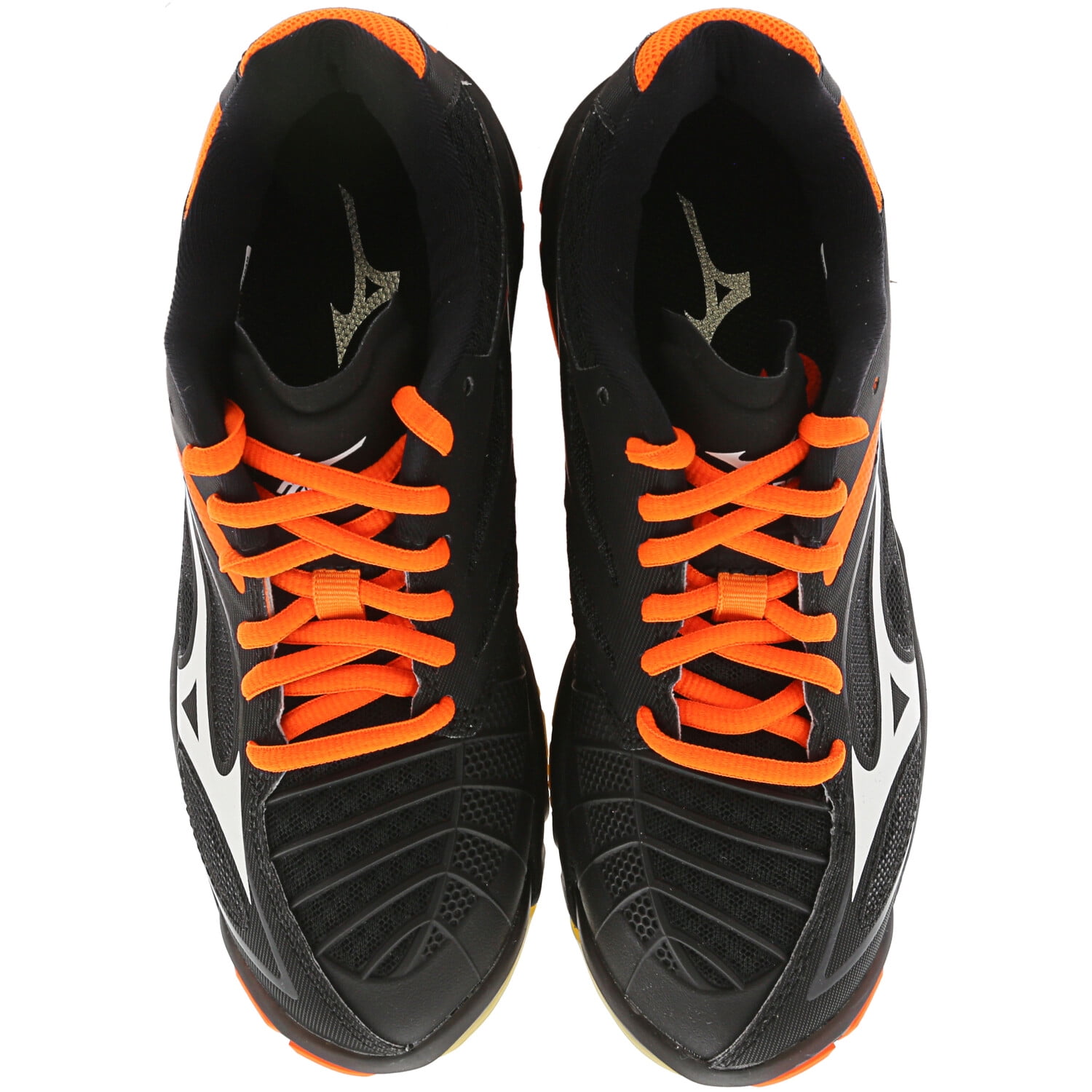 mizuno volleyball shoes orange