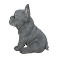 thumbnail image 4 of Hi-Line Gifts 6.25" Sitting French Bulldog Puppy Outdoor Garden Statue, 4 of 8