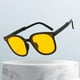 thumbnail image 3 of Gafas de Sol Plegables Soledad Protección Amarillo Negro, 3 of 8