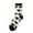 A, variant on WTXUE Warm Socks, 2 Pairs Women Casual Socks Animal Print Cotton Pattern Lady Socks Comfortable Soft Warm Winter Socks, 2-Pack