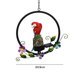 thumbnail image 3 of Bird Animal Garden Lámparas solares LED Escultura de búho Decoraciones para el hogar (loro rojo) Sywqhk Libre de BPA, 3 of 6