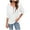 White, variant on Maplenight Womens Lightweight T Shirts Waffle V Neck Button Long Sleeve Henley Tunic Tops Solid Loose Casual Pullover Blouses for Fall Winter