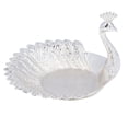 thumbnail image 4 of Candy Bowl, Multifunctional Silver Swan Candy Dish Home Decoration Metal  For Parties For Birthdays For Weddings, 4 of 8