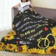 thumbnail image 5 of LHSHID Anniversary Wedding Gifts Blanket Flannel Soft and Comfortable Anti static Bed Sofa Blanket 60x80in, 5 of 6