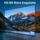 thumbnail image 3 of Conmutador Bidireccional HD 8K 60Hz Divisor Distribuidor de VíDeo de 1 Entrada y 2 Salidas Divisor de Pantalla Dual Compatible con para PC PortáTil, 3 of 5