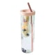 thumbnail image 1 of Botella de agua con infusor de frutas y pajita, portátil, de gran capacidad, transparente, para deportes, fitness, gimnasio, actividades al aire libre., 1 of 10