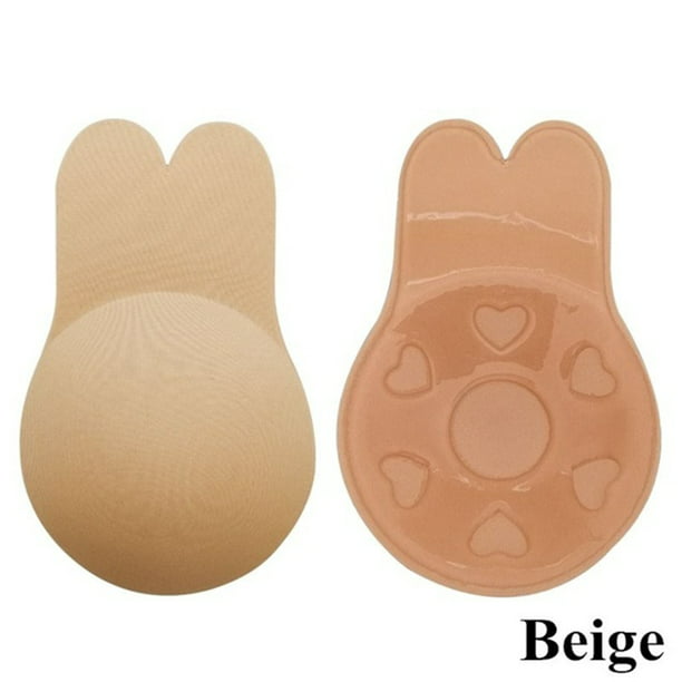 Rabbit Ear Breast Lift Up Bra Strapless Sticky Pad Reusable Cup A - F -  Grade A