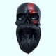 thumbnail image 1 of Soporte para Casco de Cabeza de Calavera Soporte para Casco de Barba de Motocicleta Soporte para Casco de Motocicleta Manualidades para DecoracióN de Pared, 1 of 5
