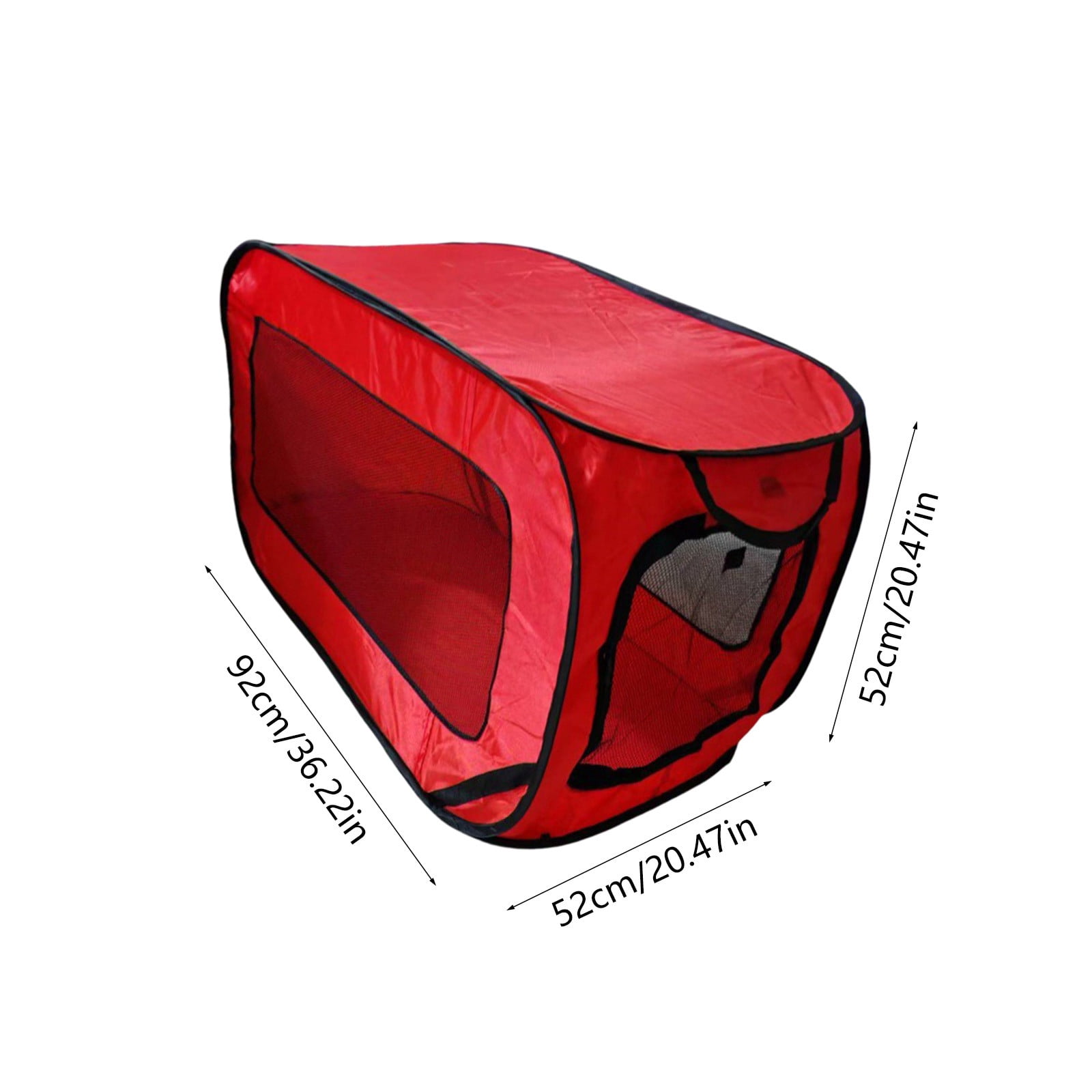 Portable Foldable Dog Crate Car Travel Soft Sided Pet Playpen Kennel Tent Lightweight Indoor Outdoor Portable Pet Enclosure Cat Dog Fence