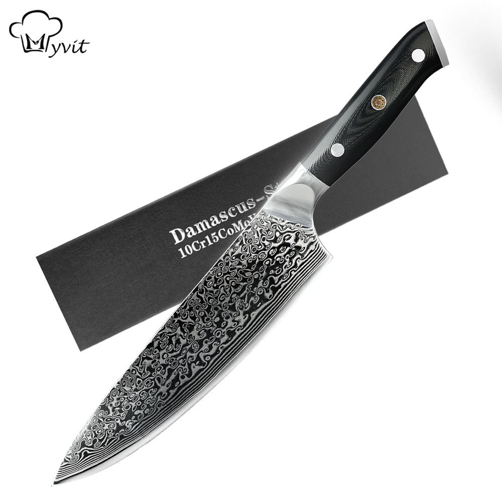 8" Damascus Kitchen knives Chef Knife Japanese VG10 Super Steel 67