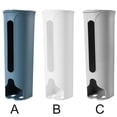thumbnail image 4 of Baohd Kitchen Wall-Mounted Plastic Bag Storage Holder Garbage Pouch Saver Organizer Dispenser, White, 4 of 9