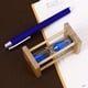 thumbnail image 4 of Sywqhk Creativo escritorio de madera arena temporizador cepillo de dientes reloj de arena decoración del hogar (azul) Sywqhk Para estrenar, 4 of 7