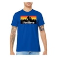 thumbnail image 2 of Wild Bobby I Believe Funny Retro Bigfoot Sasquatch Conspiracy Outdoor Hiking - Pop Culture Unisex Premium T-Shirt, 2 of 6