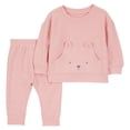thumbnail image 1 of Conjunto Child of Mine Carter's para Bebé Niña 2 Piezas Waffleado, 1 of 4