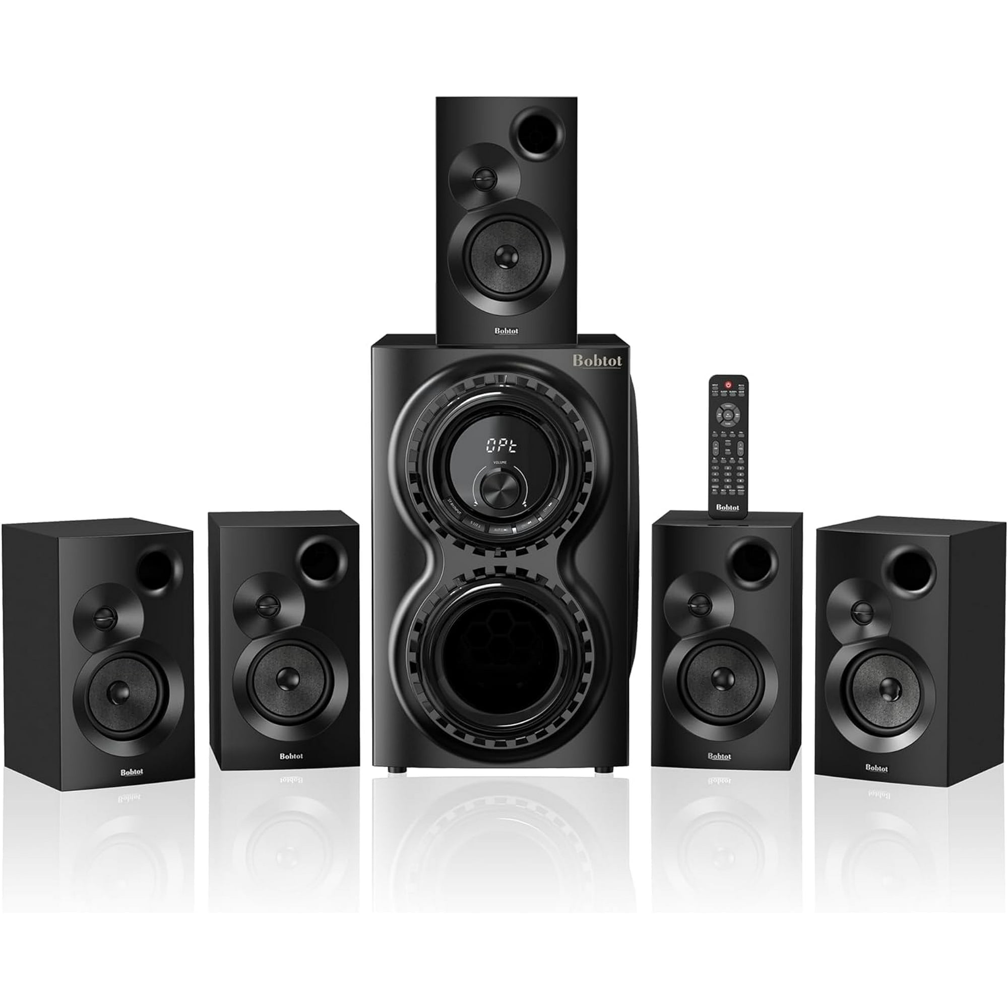 Toshiba TY-ASW8000 Bluetooth 800W Stereo Sound System: Wireless