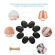 thumbnail image 3 of 16 unids/caja Spa caliente círculo de basalto negro forma ovalada piedra aceite esencial masaje volcánico, 3 of 8