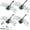 Independent Dragonfly*4 Pcs, variant on 10 PCS 3D Dragonfly Clips for Bugs Repellent Outdoor, Artificial Dragonfly Hat Clips Garden Decor, Dragonfly Clips to Keep Bugs Away Black Set