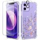 thumbnail image 1 of wonima44 for iPhone 12 Case and iPhone 12 Pro Case with Screen Protector + Camera Lens Protector, Clear Flexible TPU Shockproof Cover Women Girls Flower Pattern Phone Case 6.1 (Floratopia/Colorful), 1 of 1