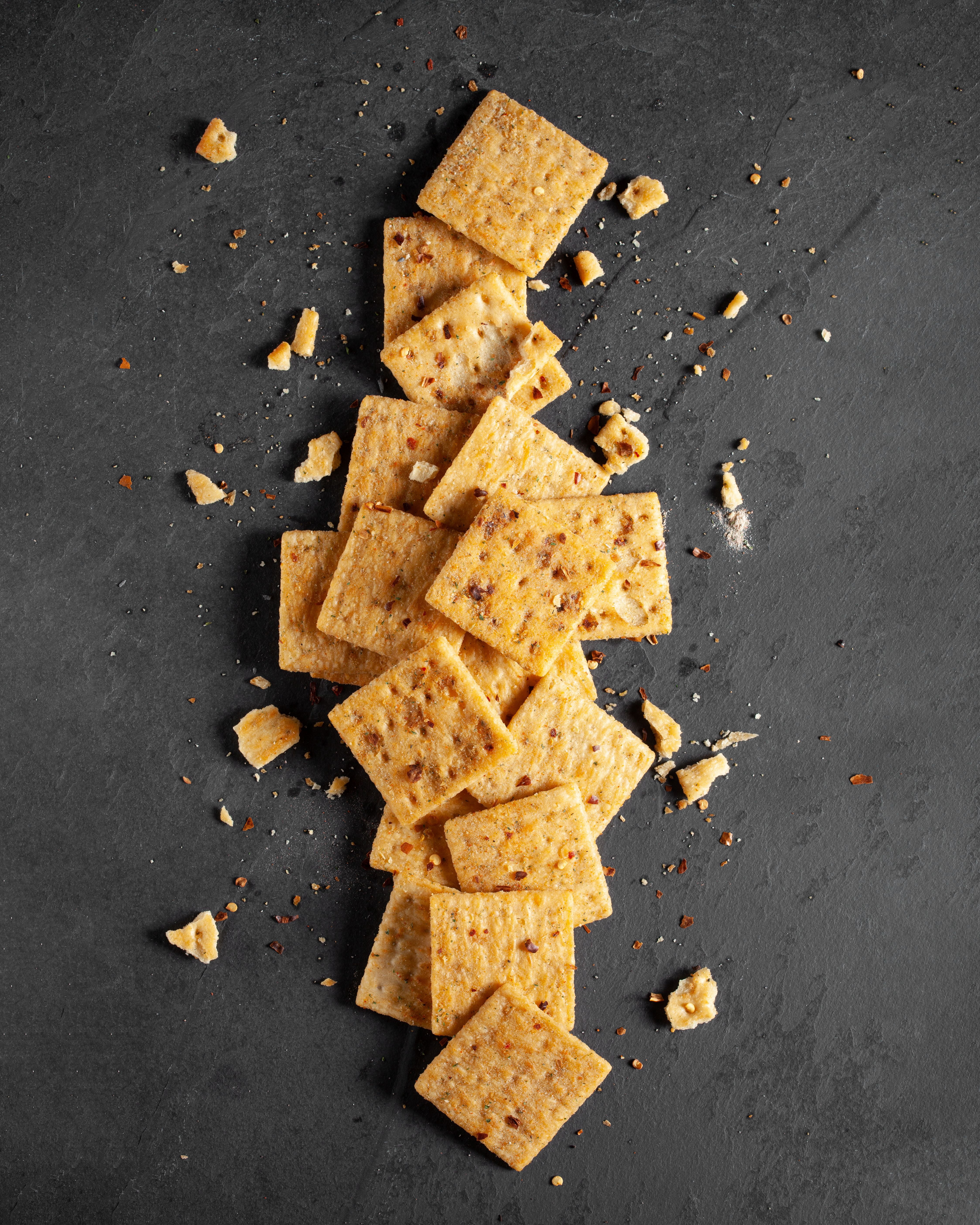 Sherman’s Tennessee Hot Crackers, Original Flavor. 3 pack. (6oz each), Spicy Snack Crackers. Crunchy Spicy, perfect for charcuterie, appetizers, with any dip, chili & soup and much more