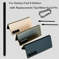 thumbnail image 6 of Z Fold 6 S Pen Fold Edition for Samsung Galaxy Z Fold 6 Stylus Pen for Galaxy Fold 6 Edition with Replacement Tips/Nibs+Card Pin (Black), 6 of 6