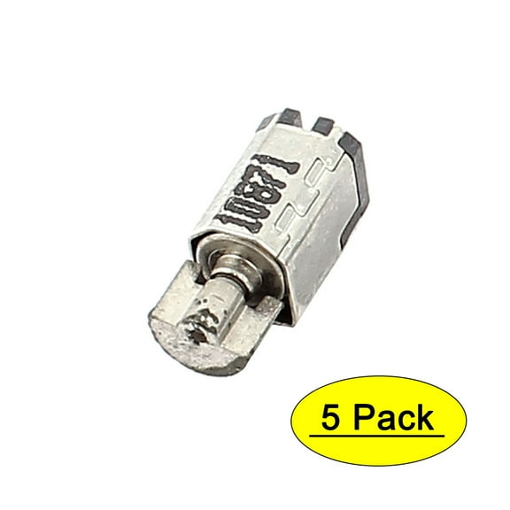 5pcs DC1.5V/0.04A 3V/0.09A 1500RPM 4.5mm Micro Vibrating Motor