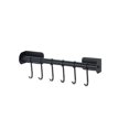 thumbnail image 1 of Utensil Rack Wall Mounted Punch Free Movable Hooks Load-bearing Kitchen Utensil Hanger Holder Rack, 1 of 3
