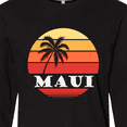 thumbnail image 4 of Inktastic Maui Hawaii Vacation Long Sleeve T-Shirt, 4 of 5